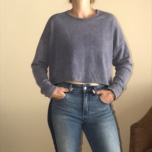 Long Sleeve Cropped Sweater